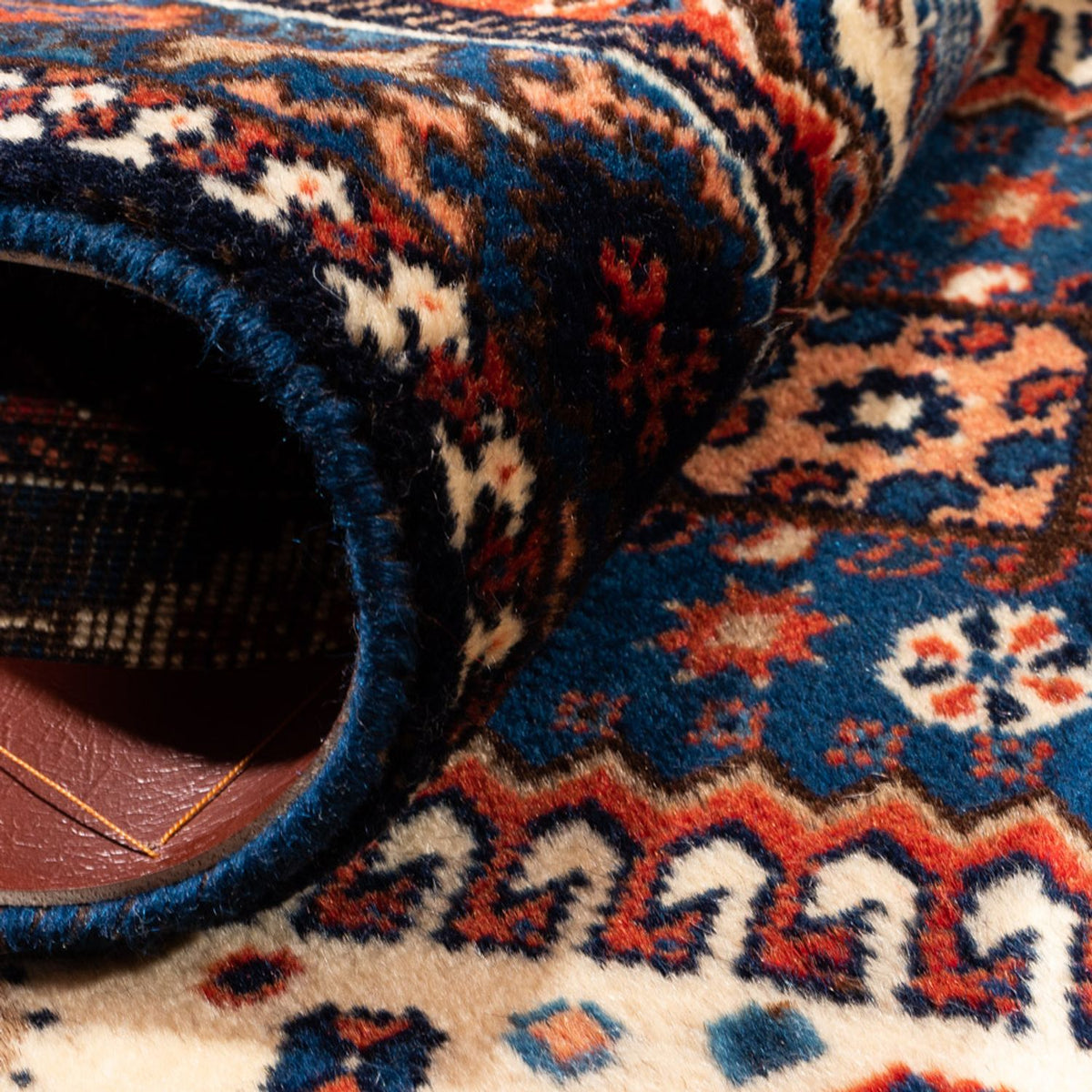 Perser Rug - Nomadic - 128 x 85 cm - cream