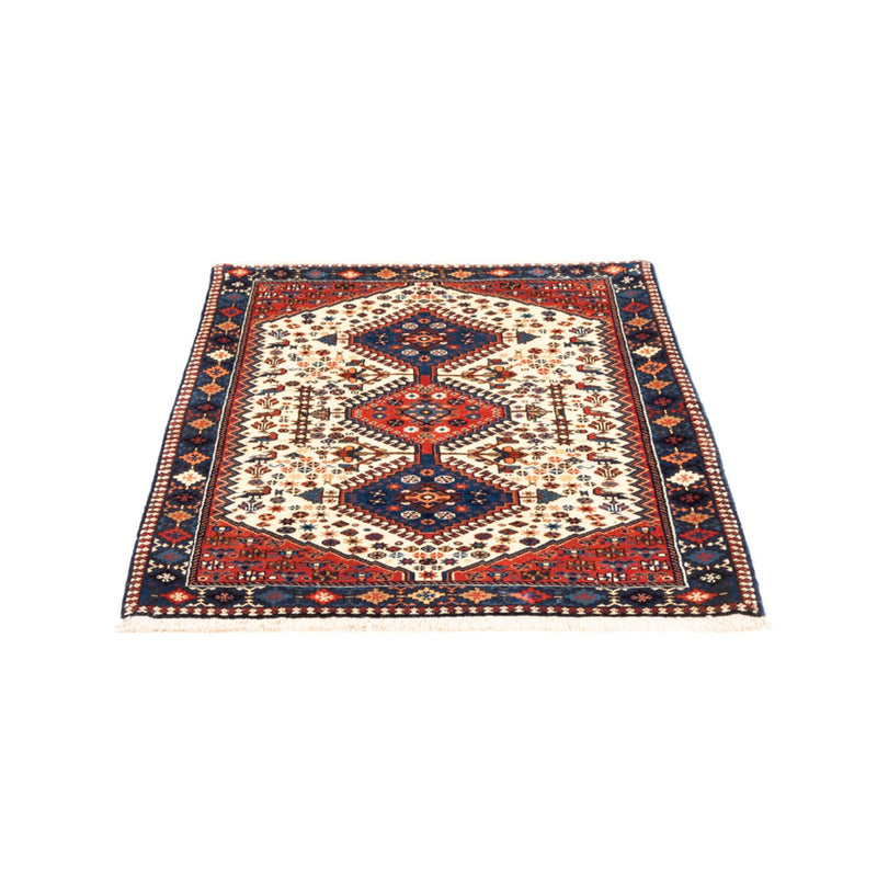 Perser Rug - Nomadic - 128 x 85 cm - cream