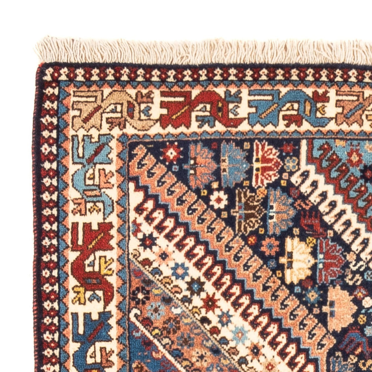 Perser Rug - Nomadic - 128 x 85 cm - dark blue