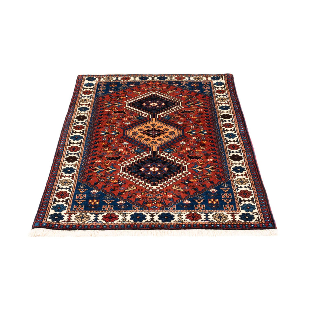 Perser Rug - Nomadic - 130 x 80 cm - red