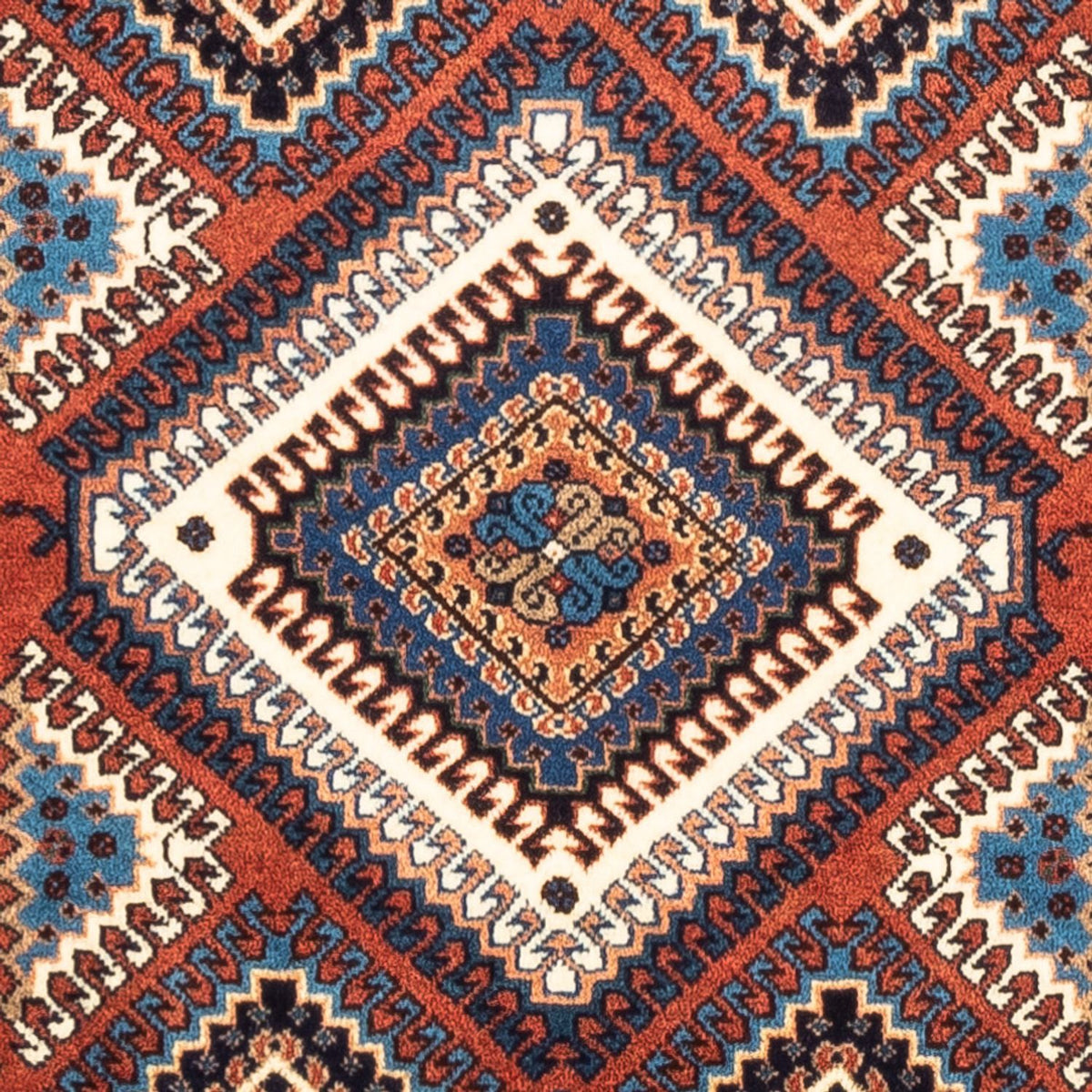 Perser Rug - Nomadic - 126 x 80 cm - red