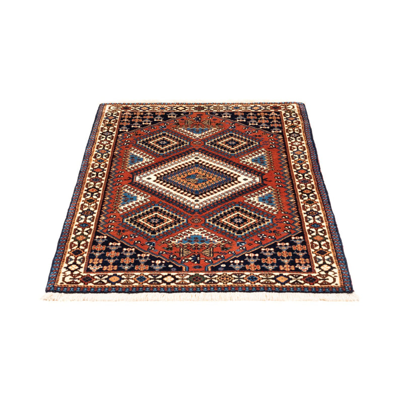 Perser Rug - Nomadic - 126 x 80 cm - red