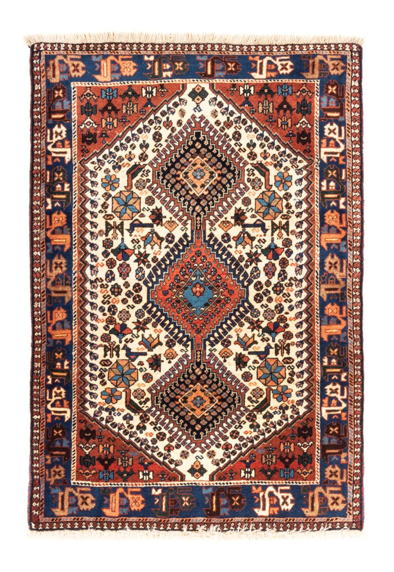Perser Rug - Nomadic - 123 x 86 cm - cream