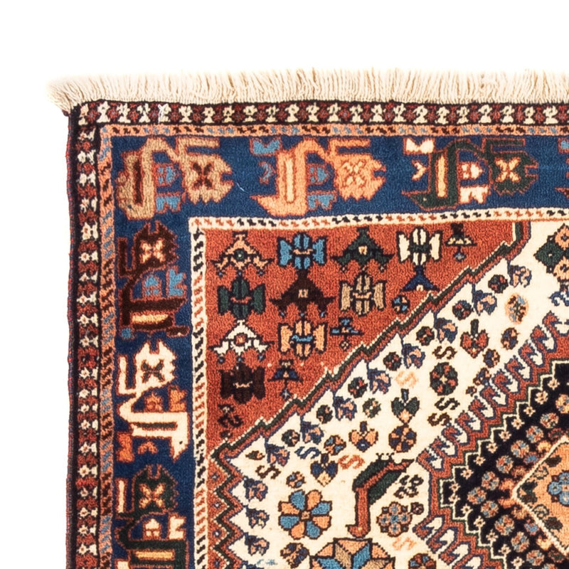 Perser Rug - Nomadic - 123 x 86 cm - cream