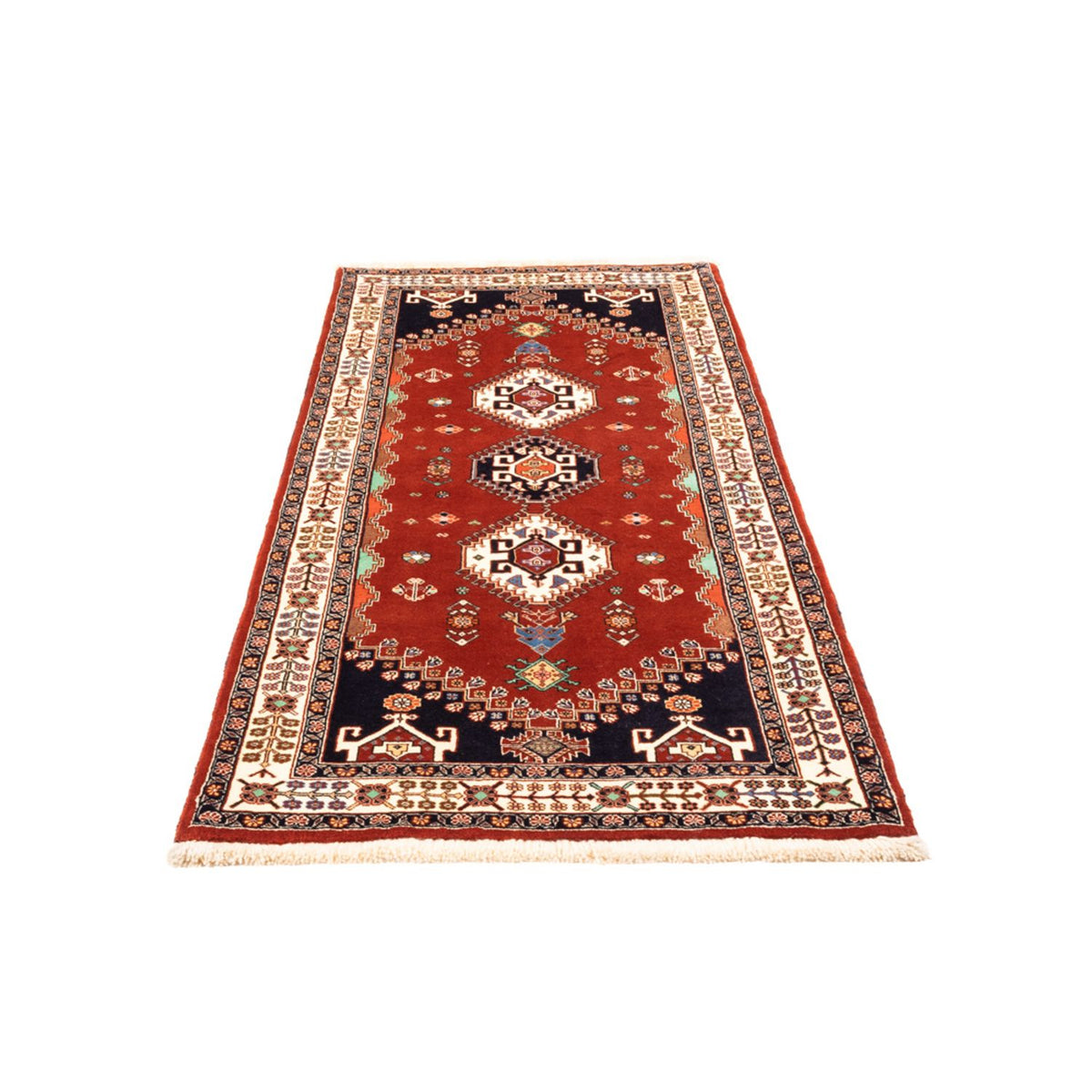 Runner Perser Rug - Nomadic - 203 x 85 cm - red