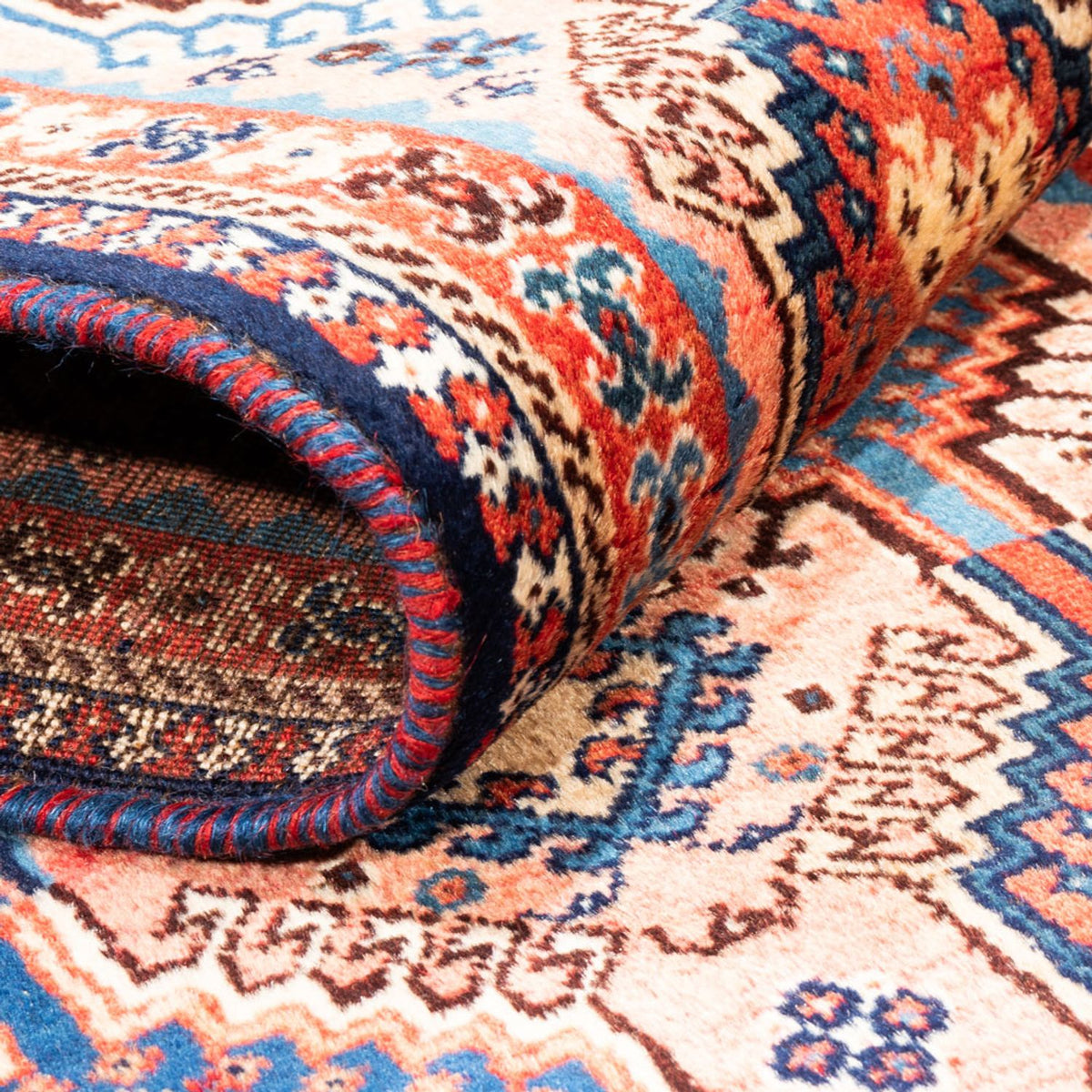 Runner Perser Rug - Nomadic - 185 x 55 cm - red