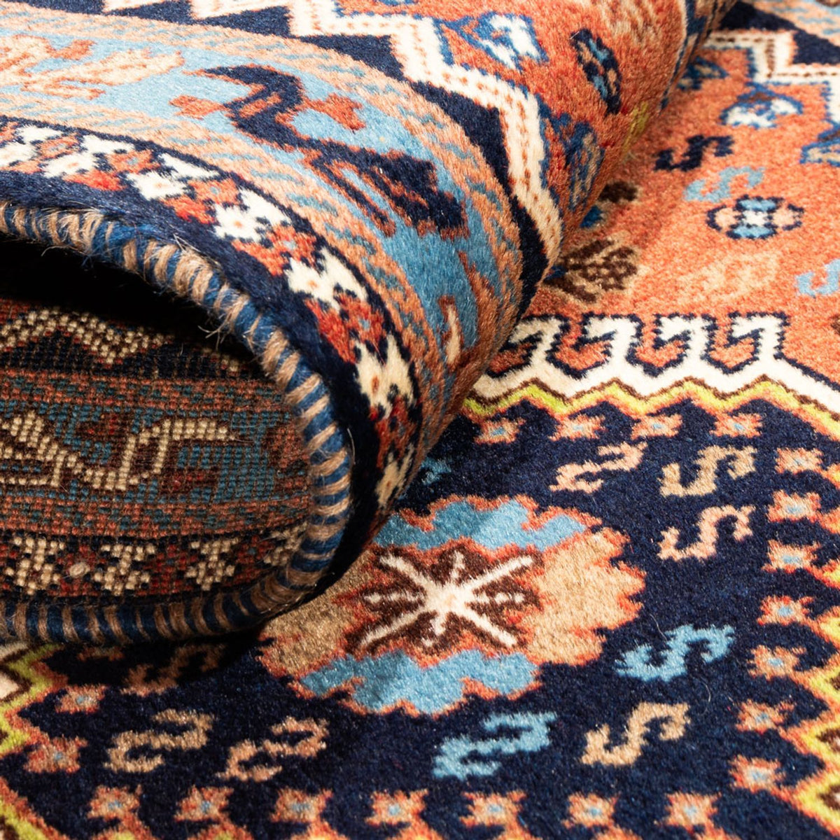 Runner Perser Rug - Nomadic - 200 x 62 cm - red