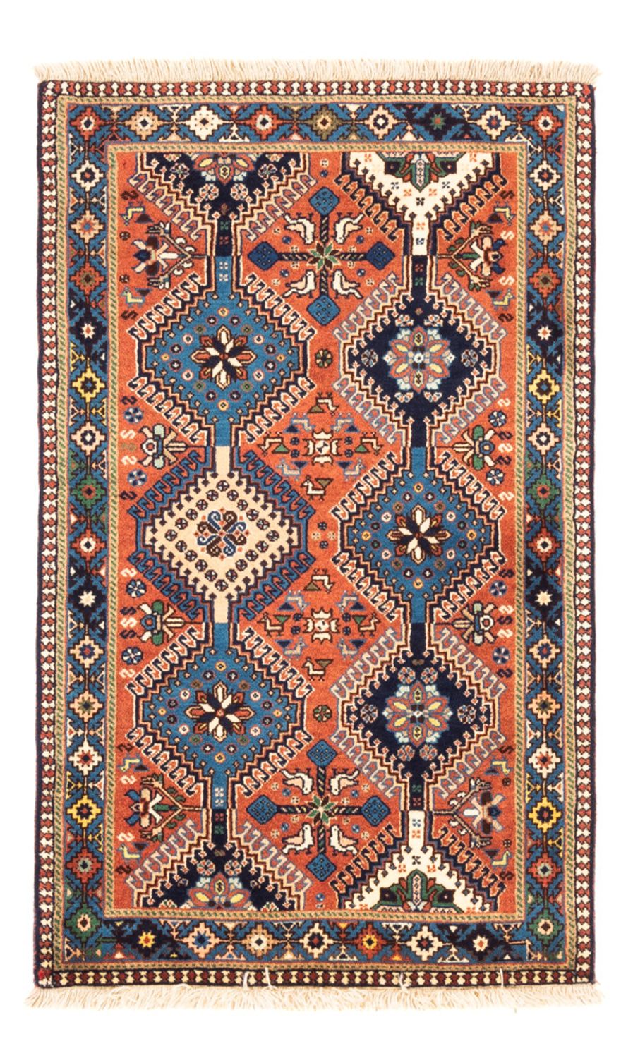Perser Rug - Nomadic - 127 x 80 cm - red