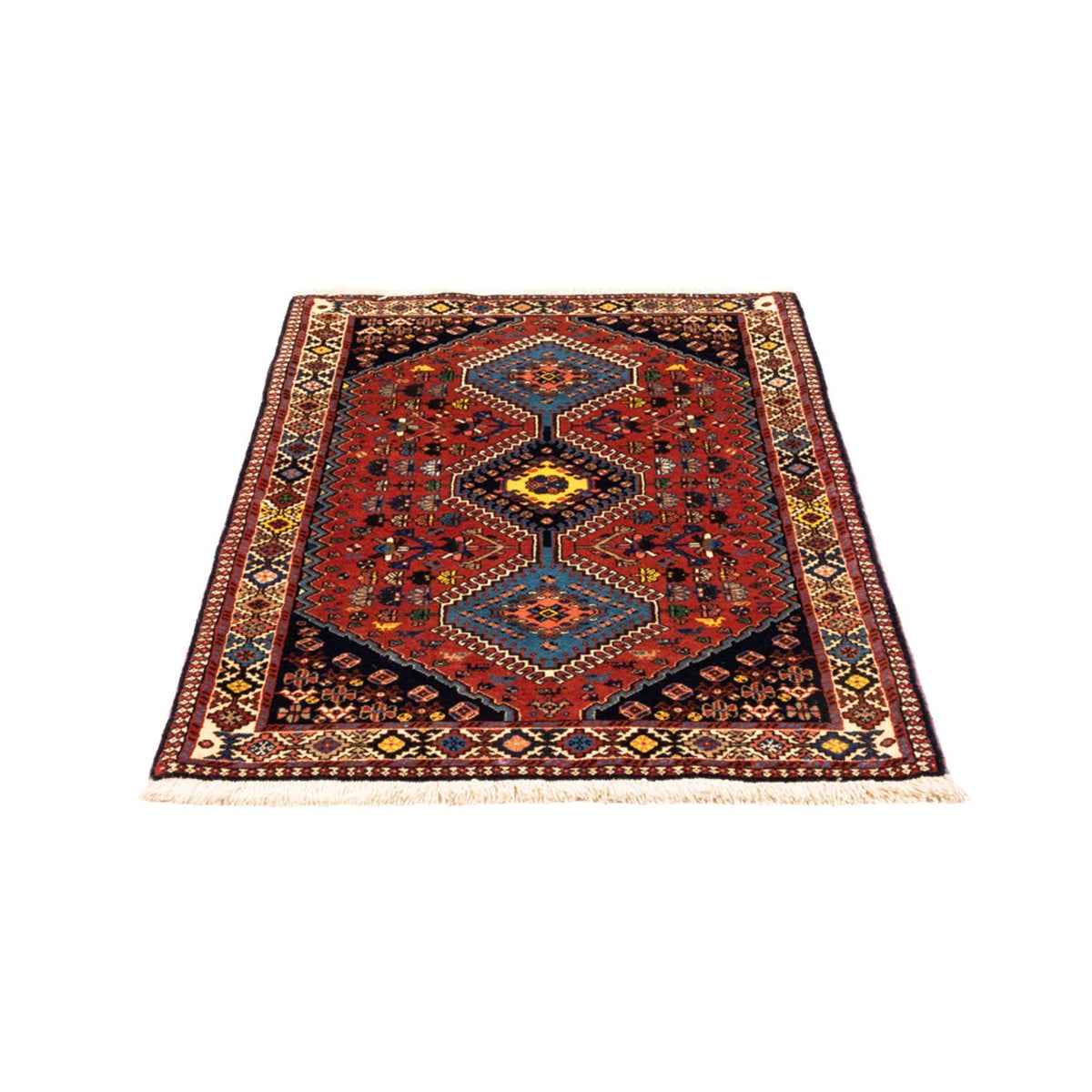 Perser Rug - Nomadic - 130 x 80 cm - red