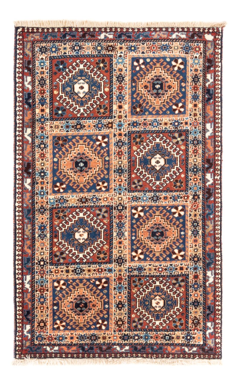 Perser Rug - Nomadic - 132 x 82 cm - multicolored