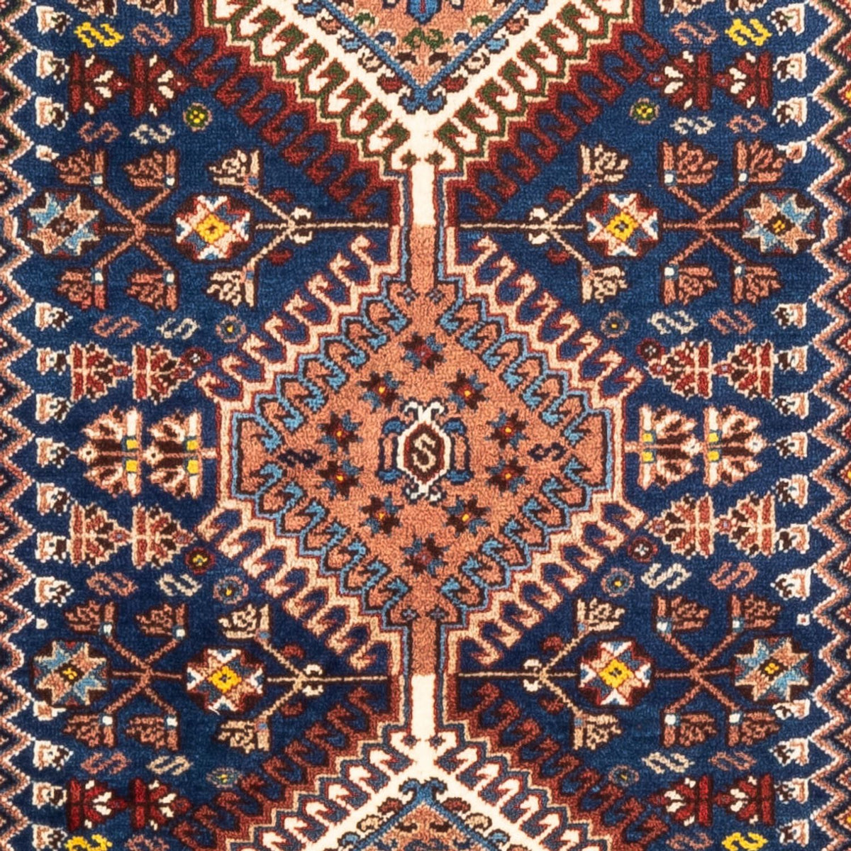 Perser Rug - Nomadic - 133 x 82 cm - dark blue