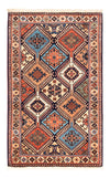 Yalameh Rug 80x126cm - Persian Rugs - Rectangle / Multicolored / 80 x 126 cm Rectangle