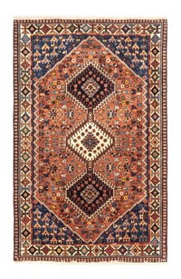 Perser Rug - Nomadic - 127 x 84 cm - red
