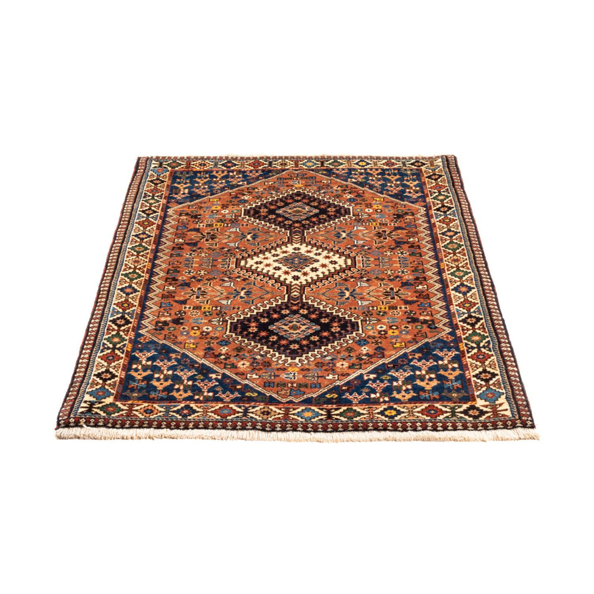 Perser Rug - Nomadic - 127 x 84 cm - red