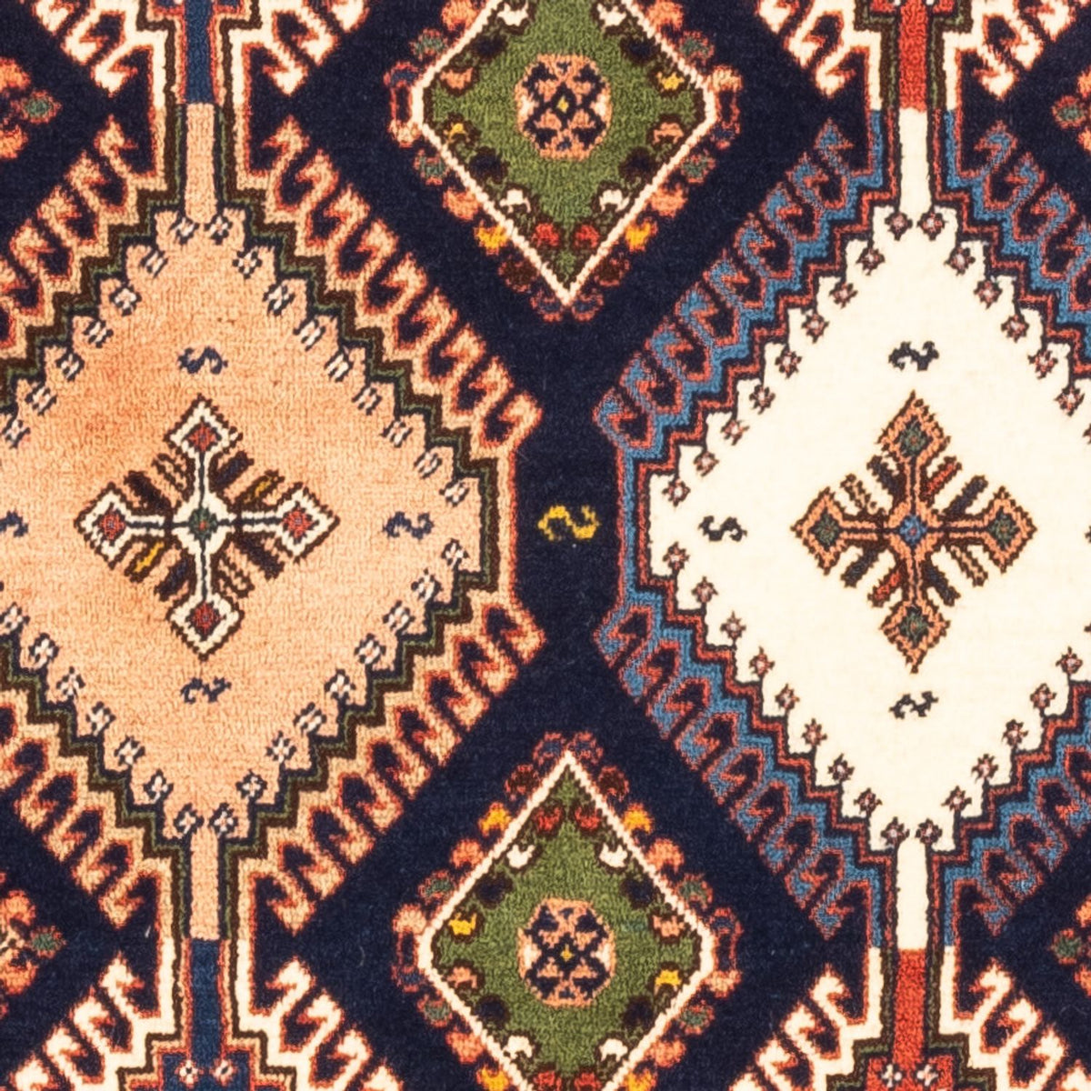 Perser Rug - Nomadic - 128 x 80 cm - multicolored