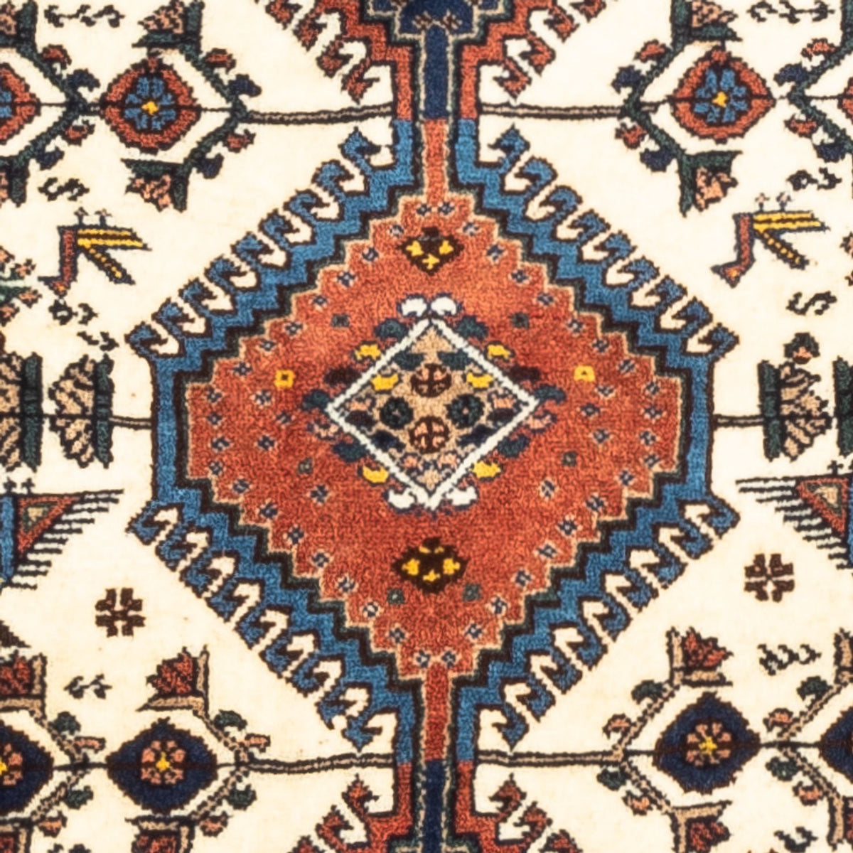 Perser Rug - Nomadic - 130 x 80 cm - cream