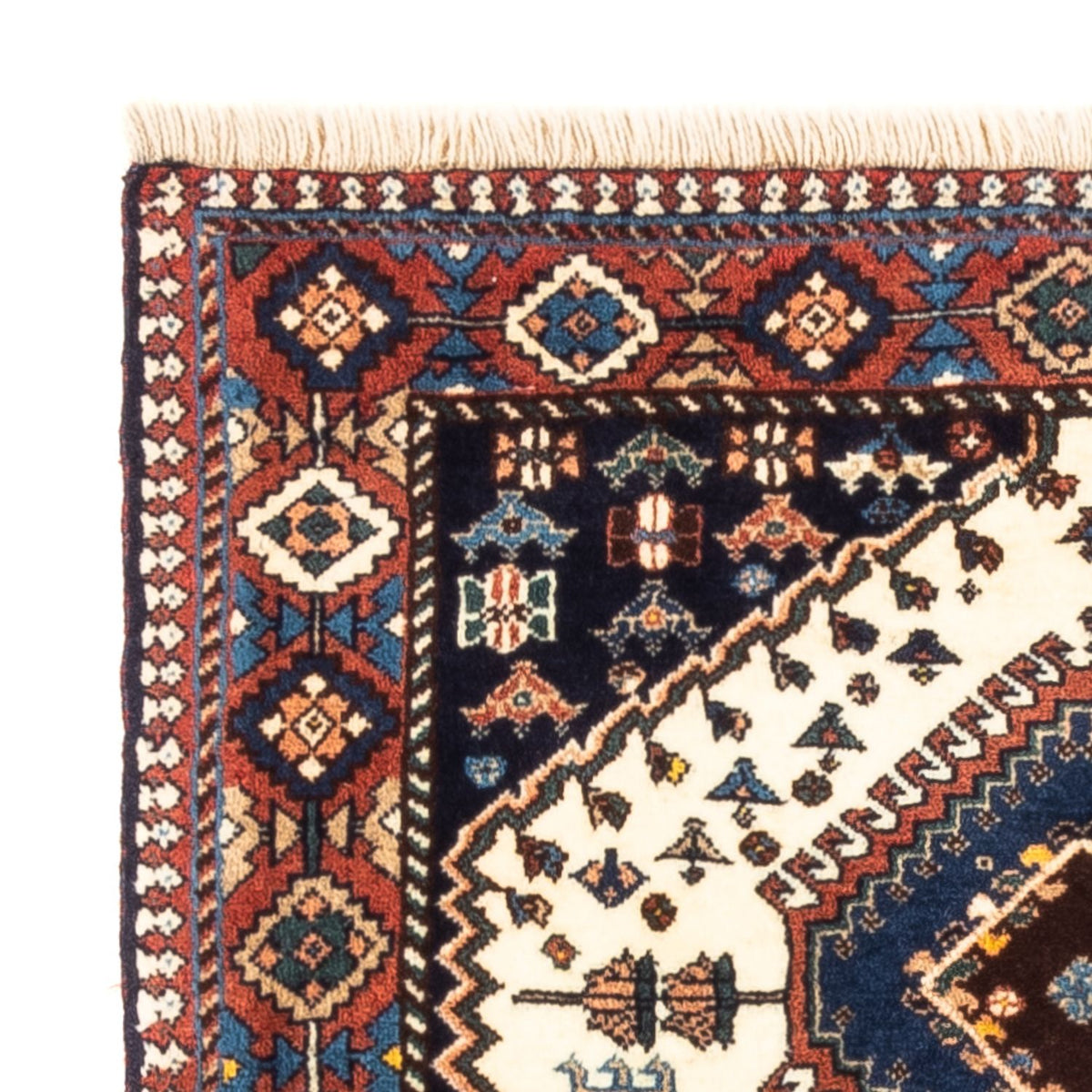 Perser Rug - Nomadic - 130 x 80 cm - cream