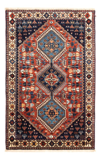 Perser Rug - Nomadic - 130 x 83 cm - red