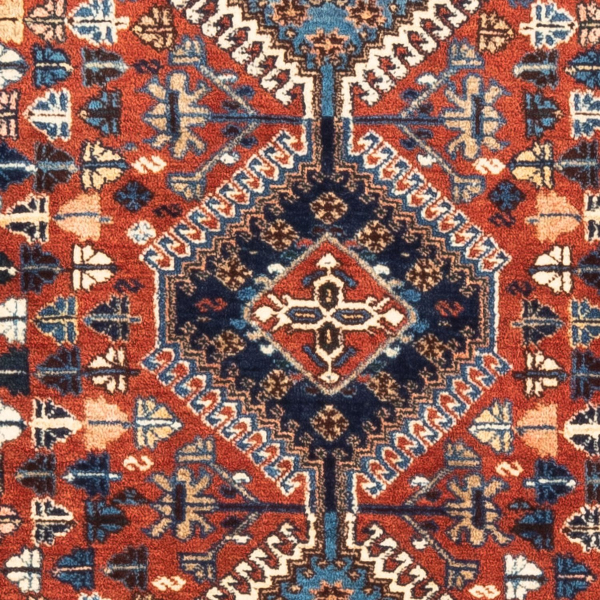 Perser Rug - Nomadic - 130 x 83 cm - red