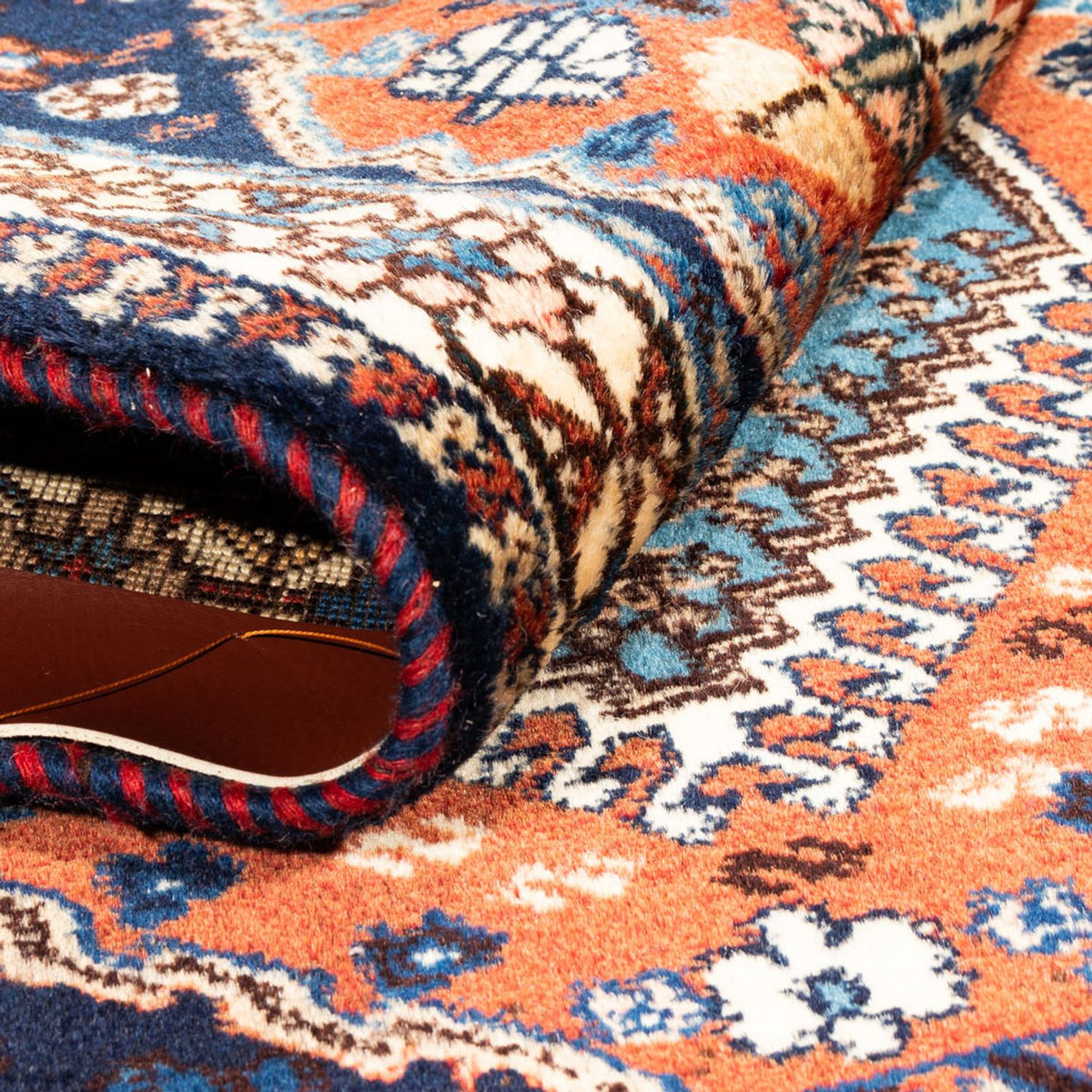 Perser Rug - Nomadic - 130 x 83 cm - red