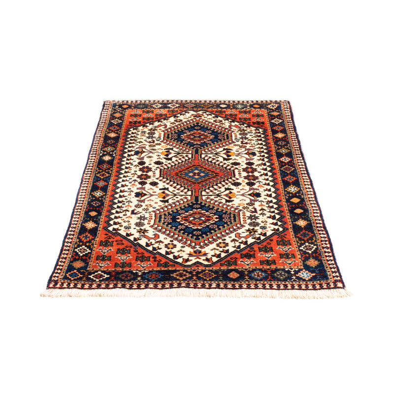 Perser Rug - Nomadic - 136 x 80 cm - cream