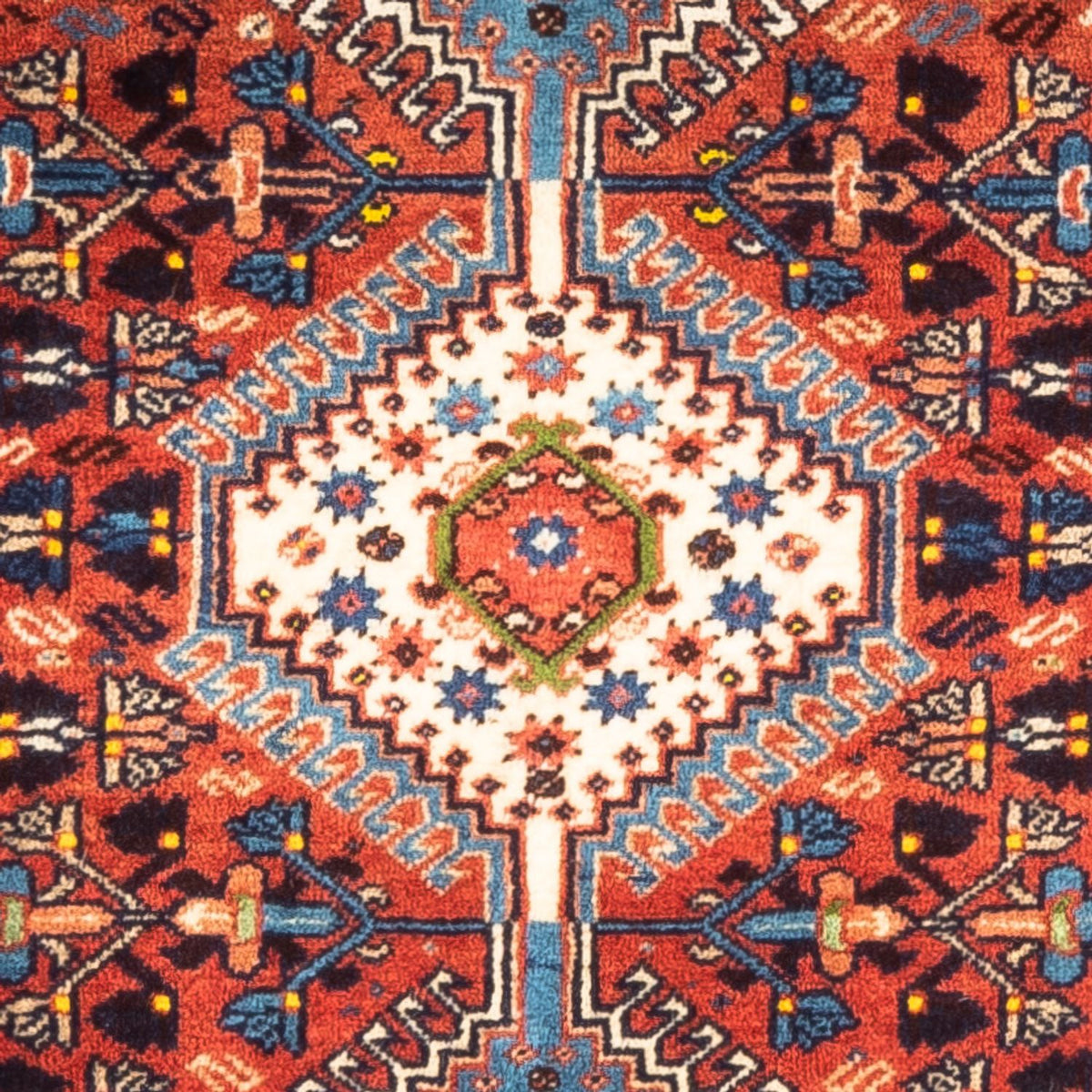 Perser Rug - Nomadic - 125 x 81 cm - red