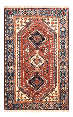 Perser Rug - Nomadic - 131 x 82 cm - red