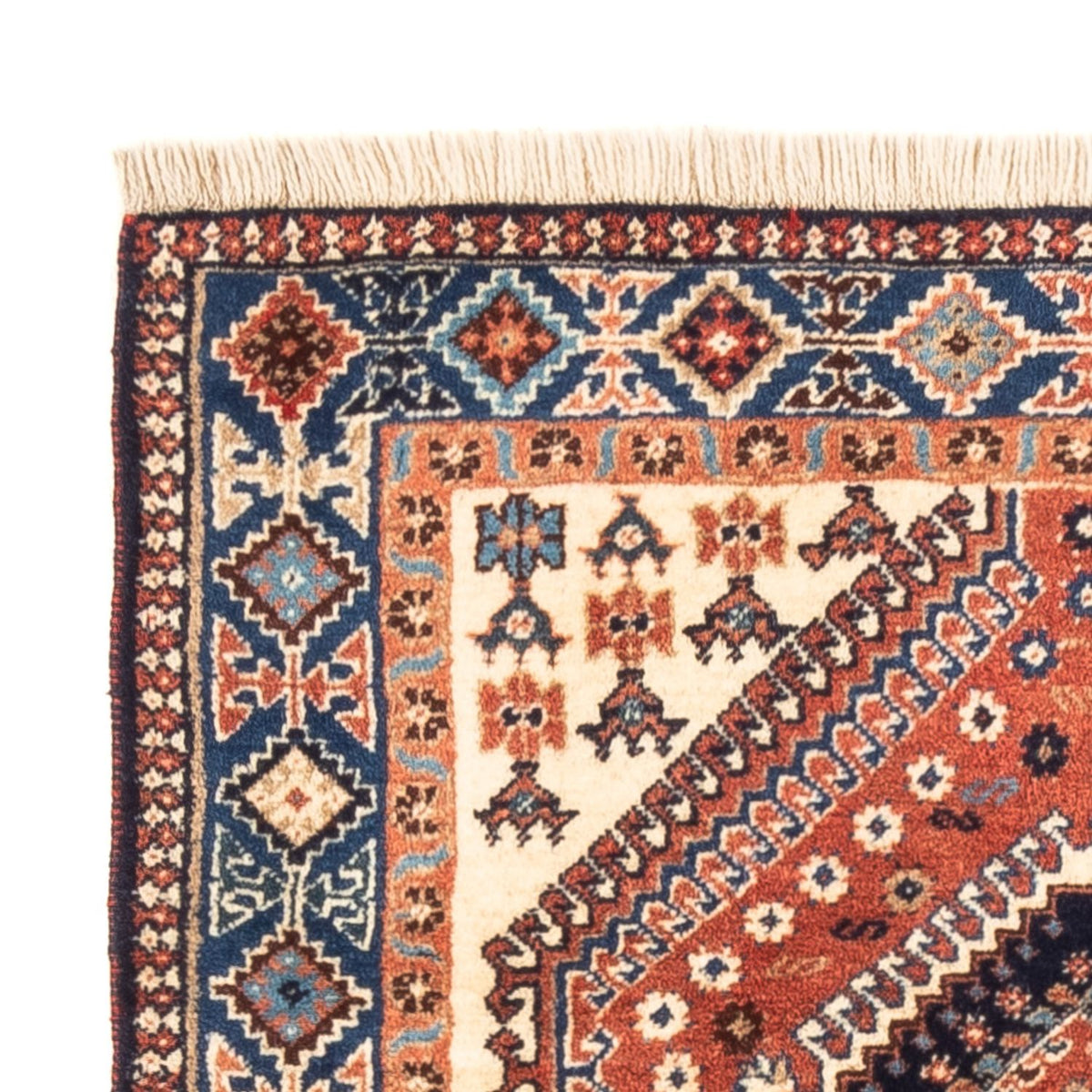 Perser Rug - Nomadic - 131 x 82 cm - red