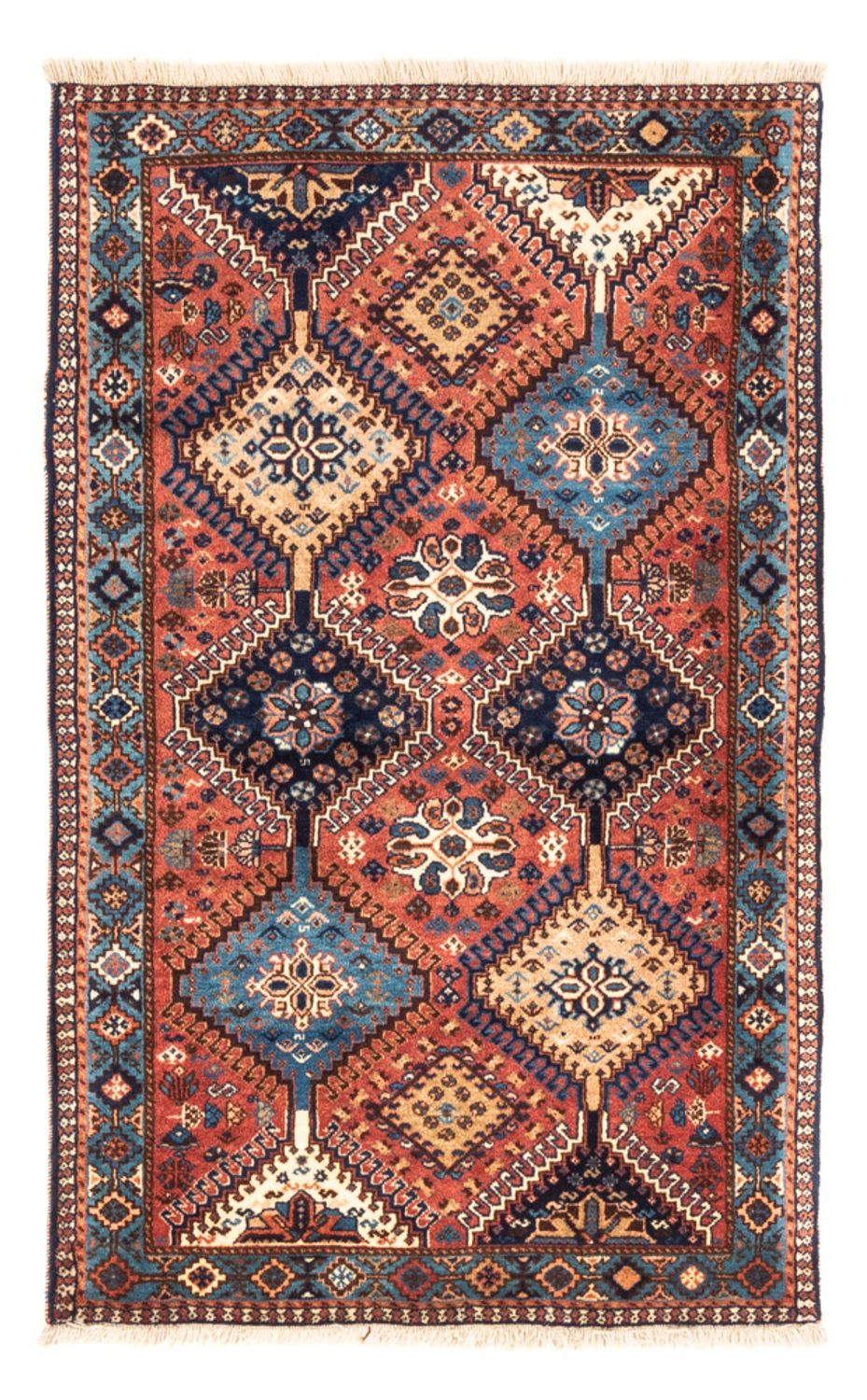 Perser Rug - Nomadic - 130 x 82 cm - red