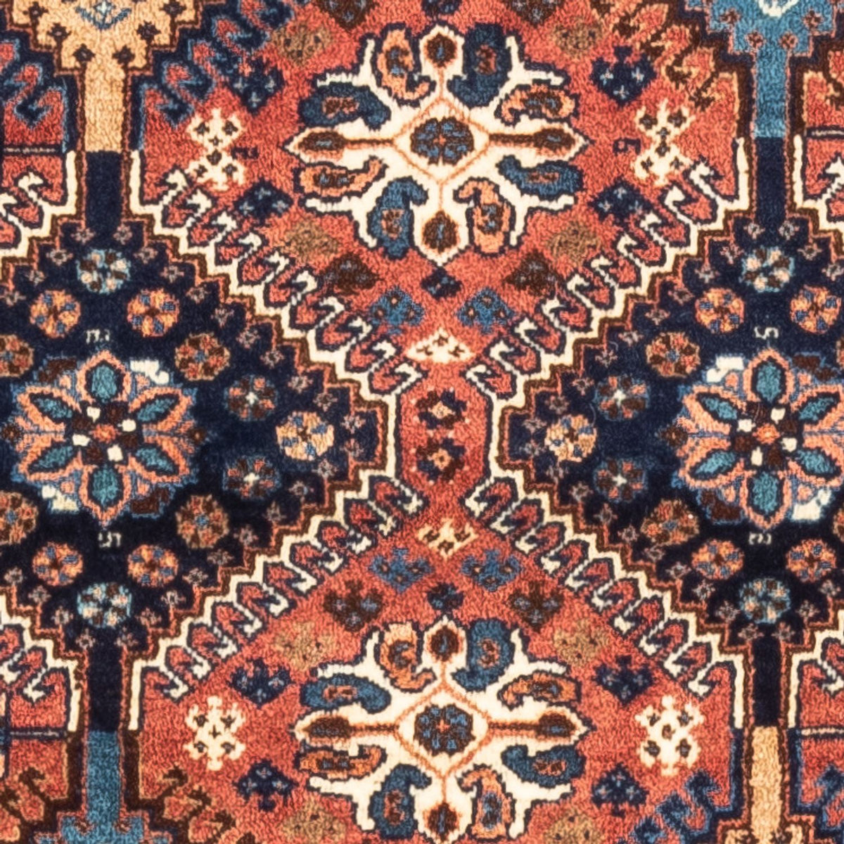 Perser Rug - Nomadic - 130 x 82 cm - red