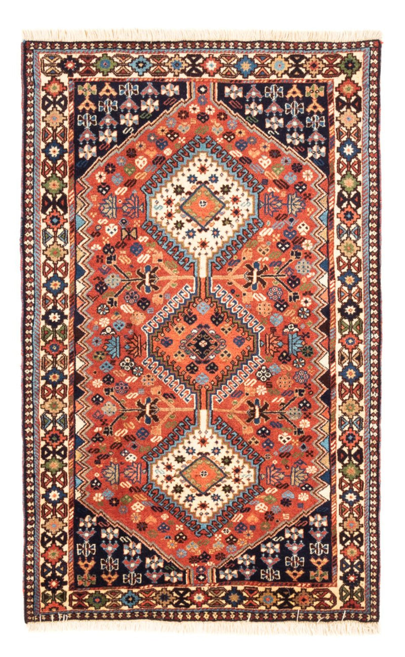 Perser Rug - Nomadic - 130 x 82 cm - red