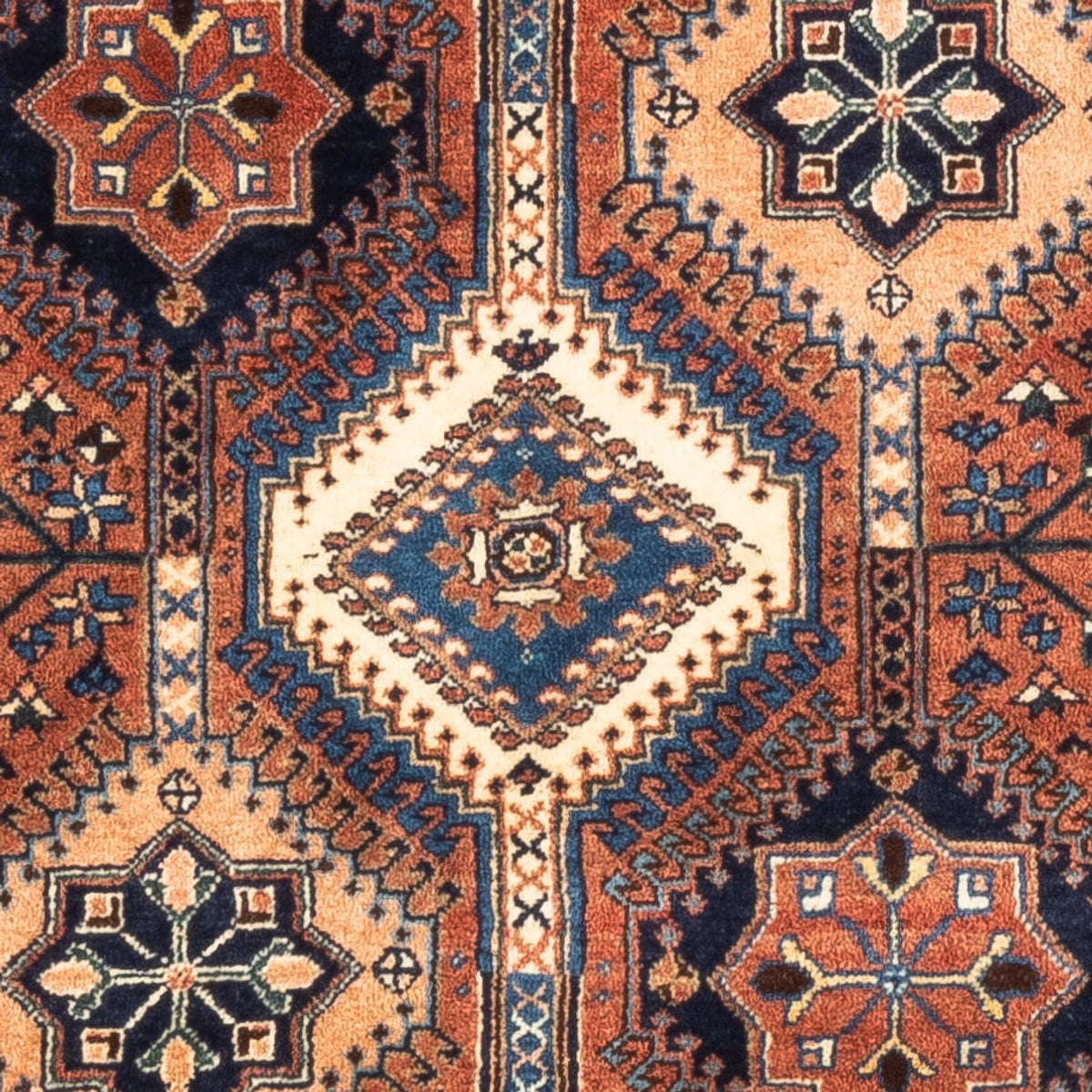 Perser Rug - Nomadic - 128 x 81 cm - red