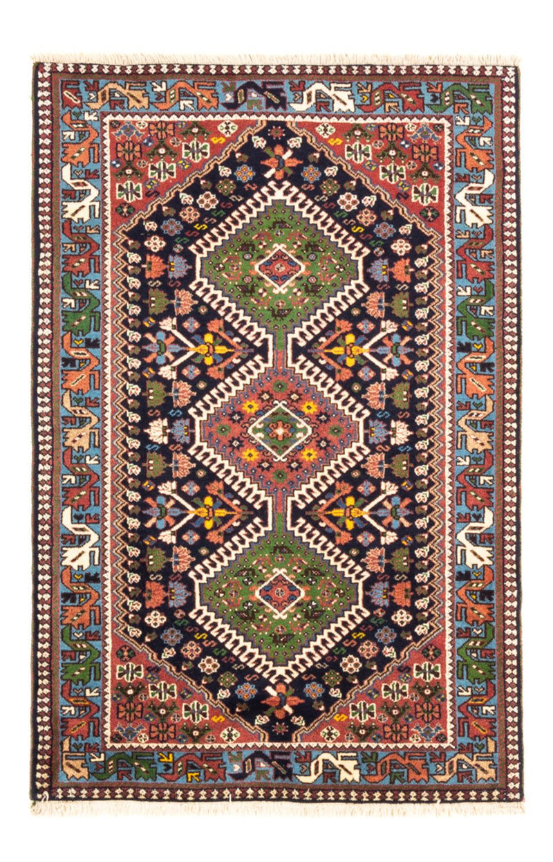 Perser Rug - Nomadic - 128 x 82 cm - green