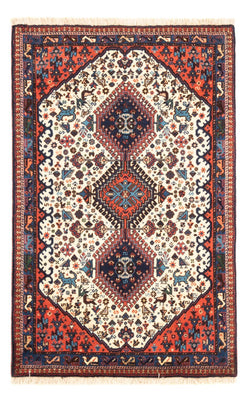 Perser Rug - Nomadic - 128 x 83 cm - cream