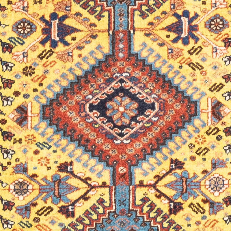 Perser Rug - Nomadic - 126 x 80 cm - yellow