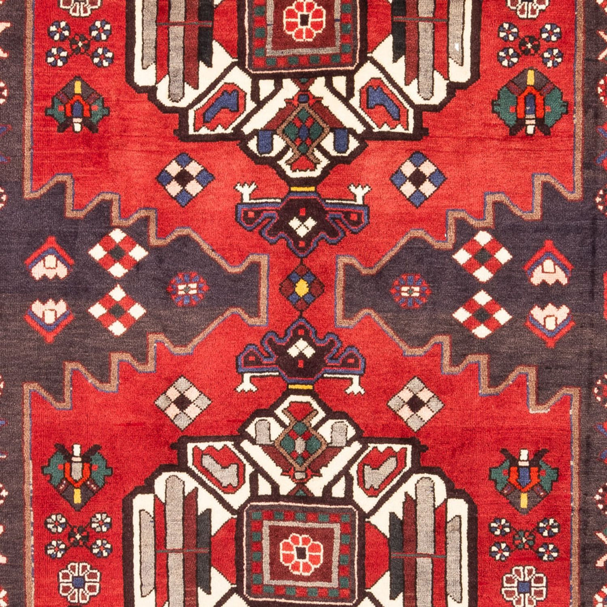 Perser Rug - Nomadic - 317 x 207 cm - red