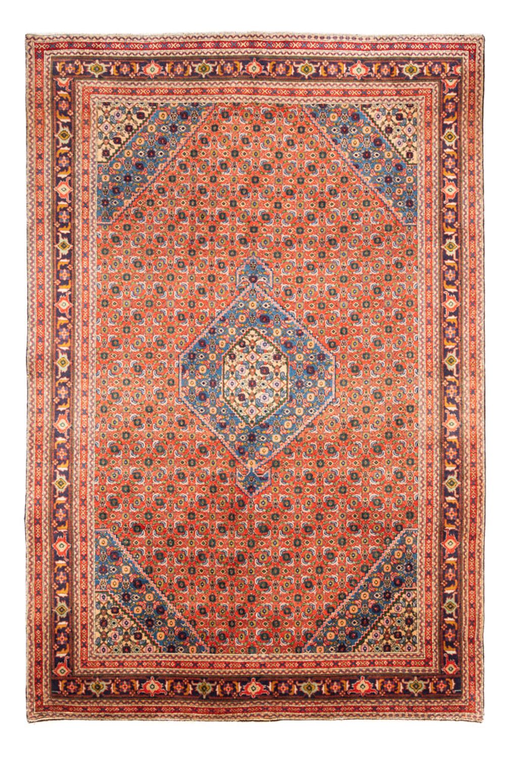 Perser Rug - Nomadic - 297 x 198 cm - red
