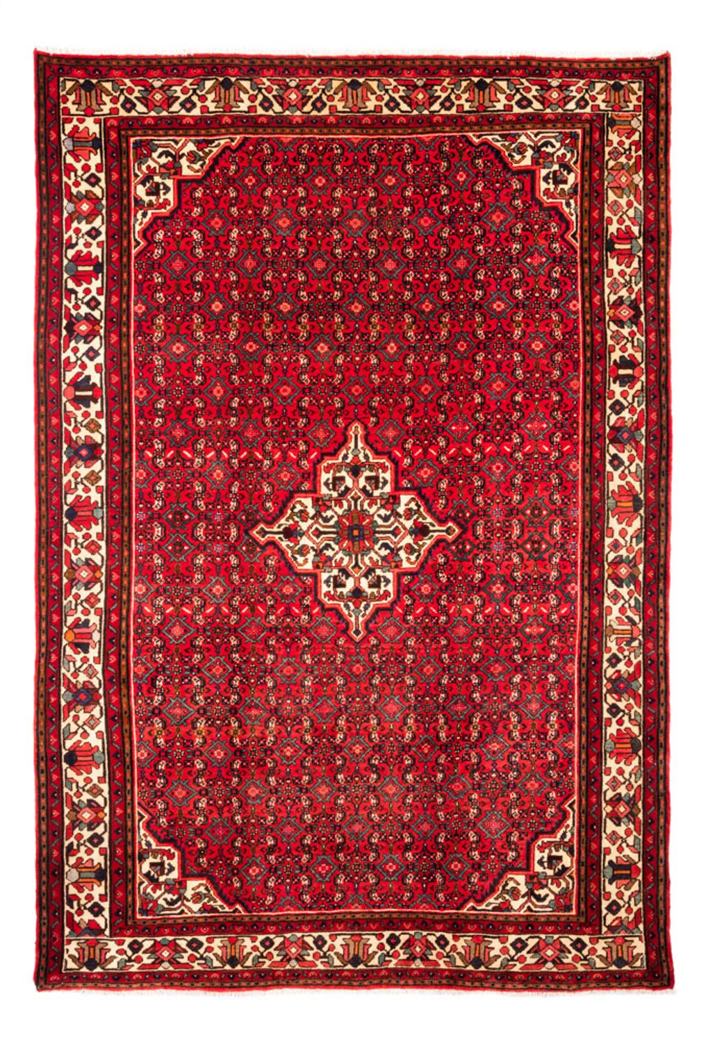 Perser Rug - Nomadic - 304 x 212 cm - red