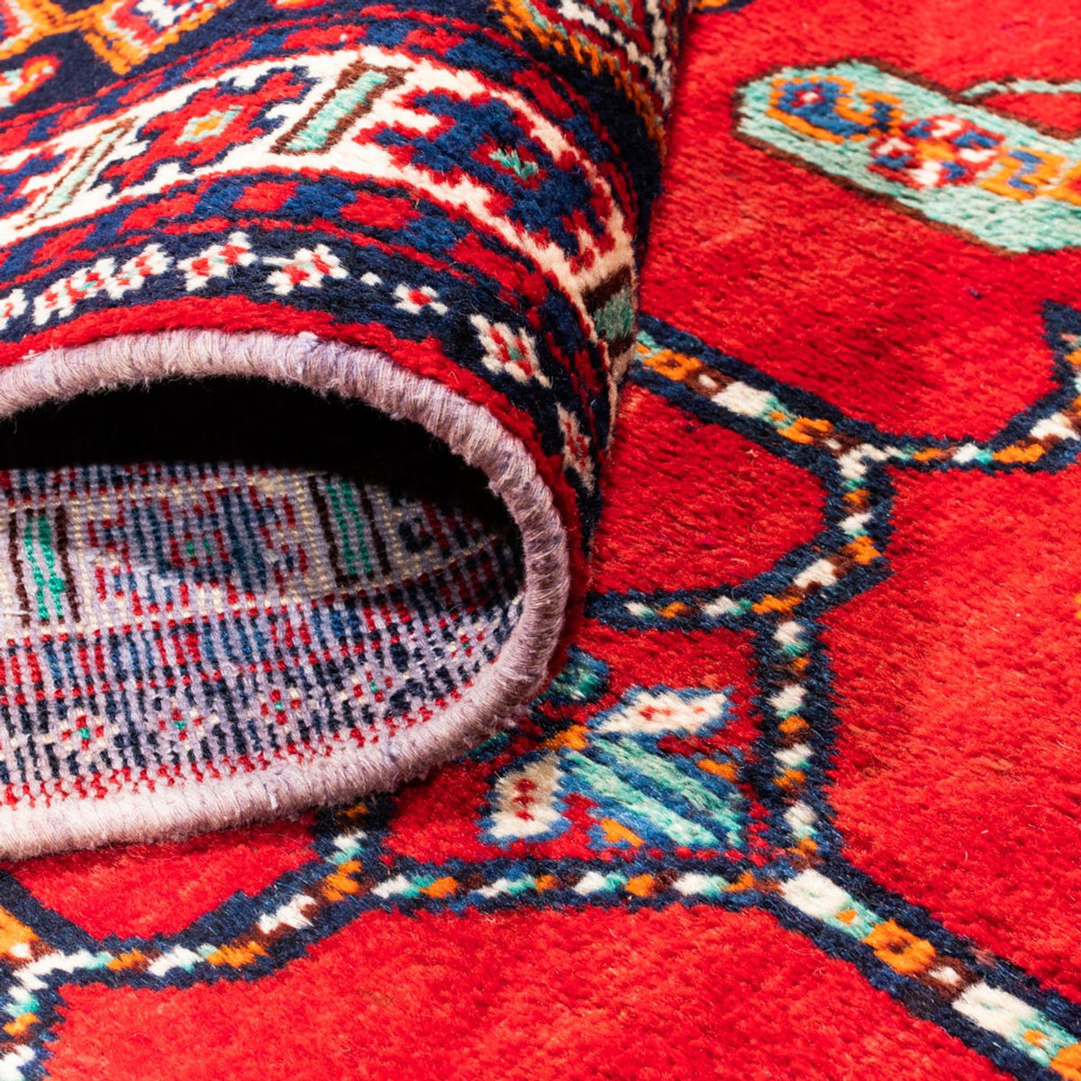 Perser Rug - Nomadic - 307 x 230 cm - red