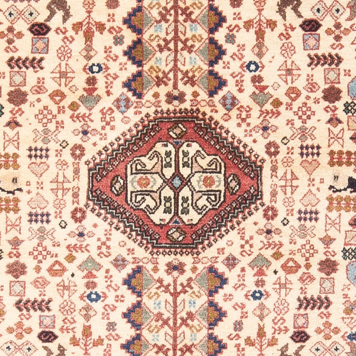 Perser Rug - Nomadic - 145 x 105 cm - cream