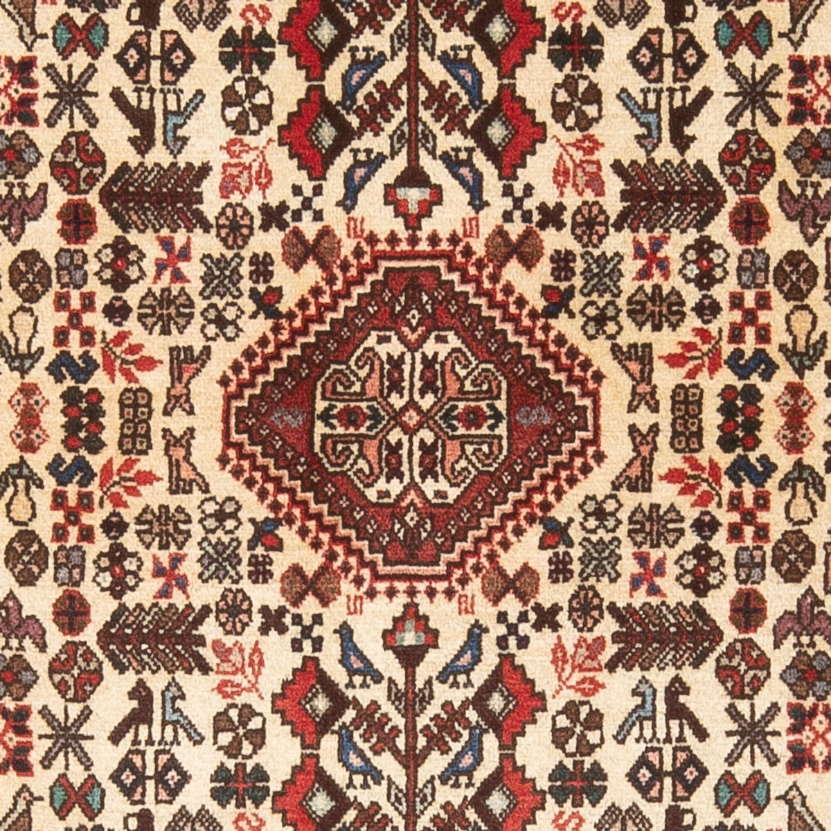 Perser Rug - Nomadic - 155 x 103 cm - cream