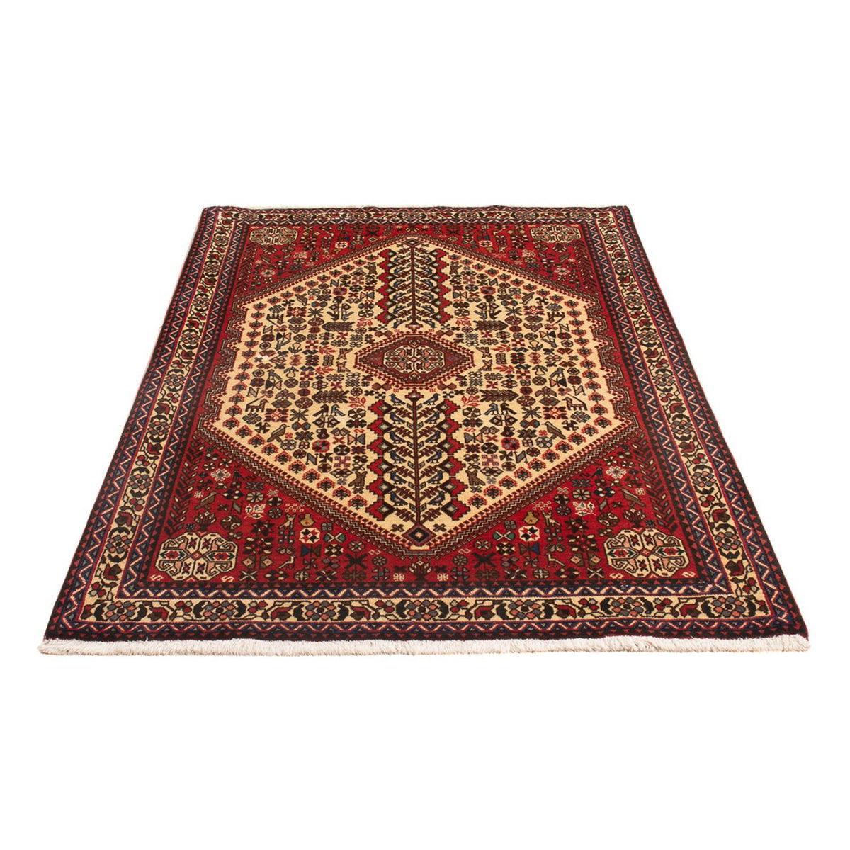 Perser Rug - Nomadic - 155 x 103 cm - cream