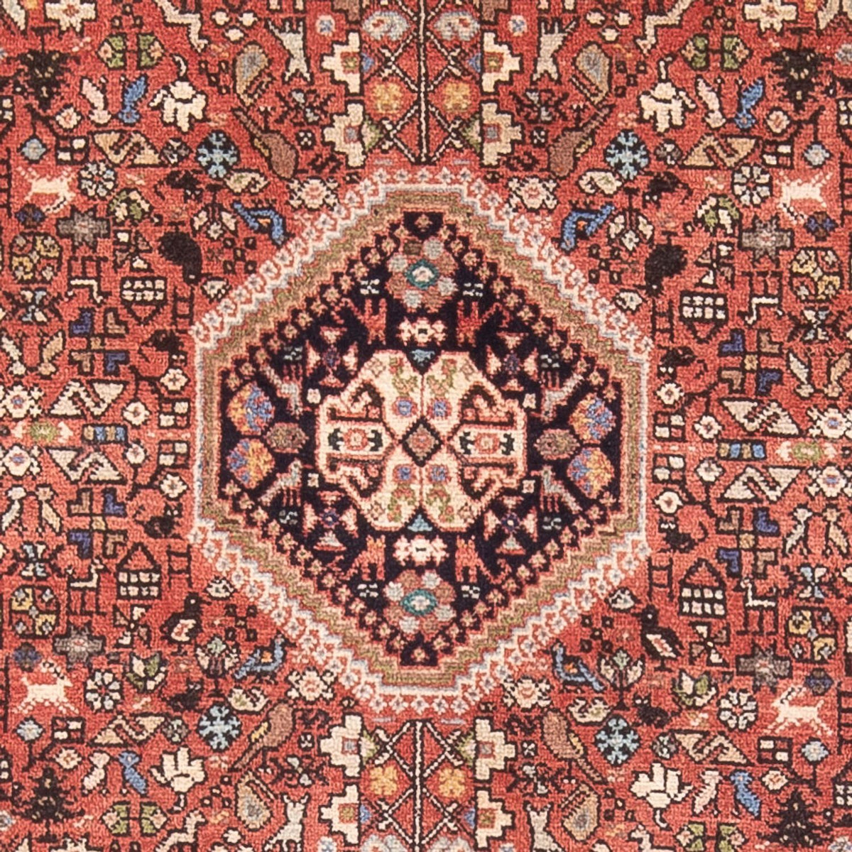 Perser Rug - Nomadic - 150 x 105 cm - red