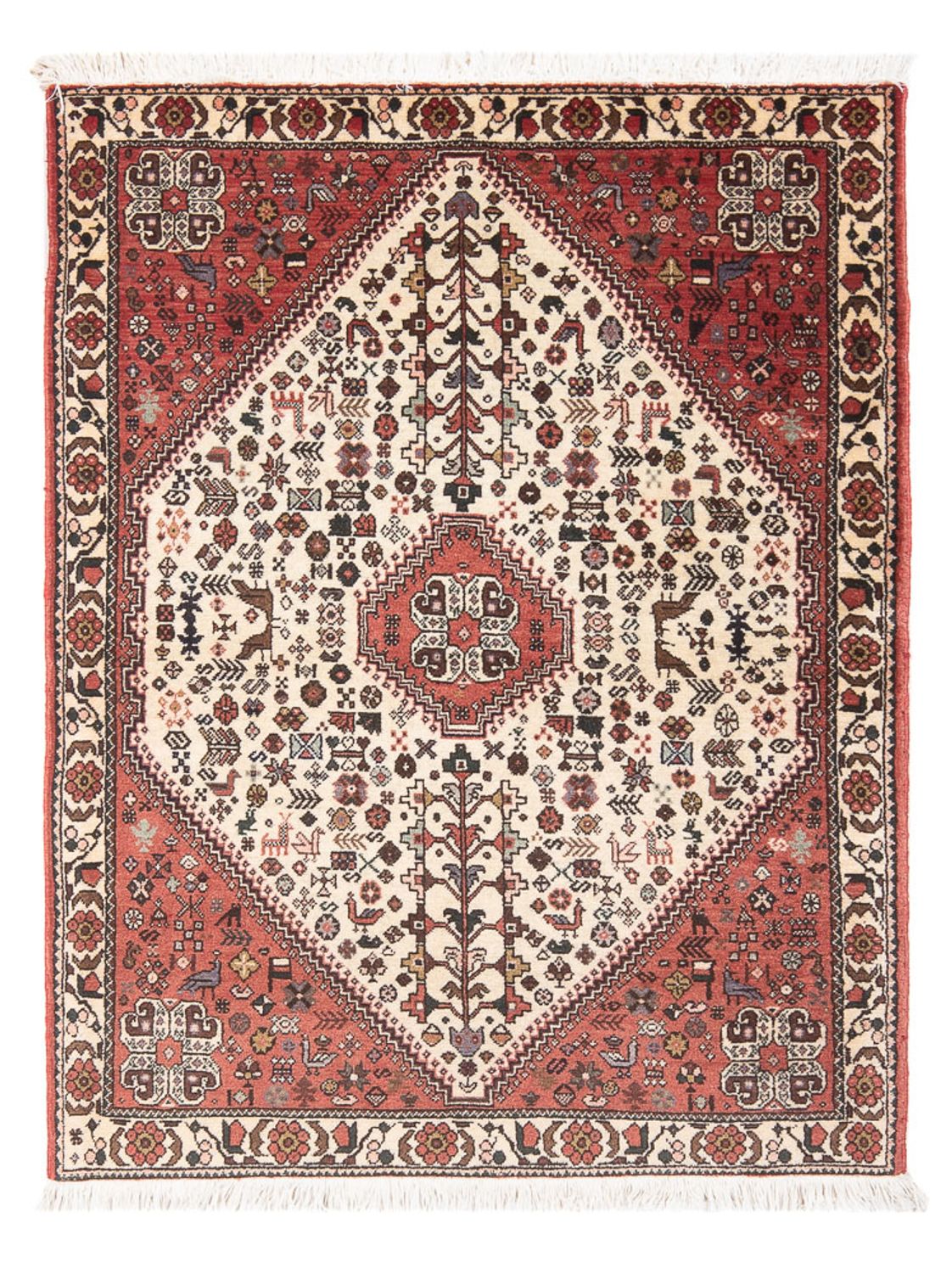 Perser Rug - Nomadic - 152 x 103 cm - cream