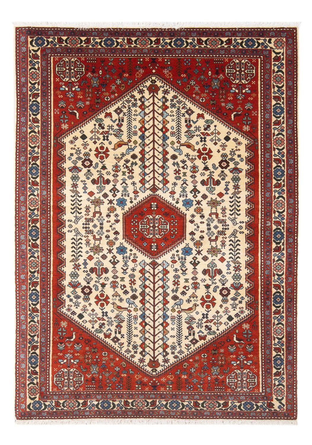 Perser Rug - Nomadic - 154 x 100 cm - cream