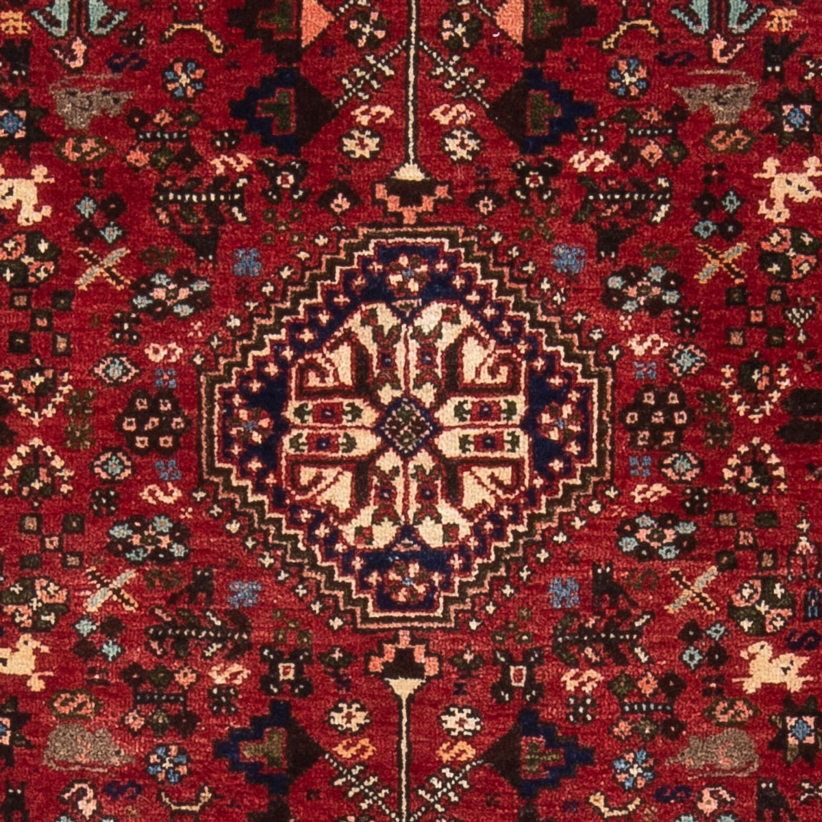 Perser Rug - Nomadic - 156 x 104 cm - red