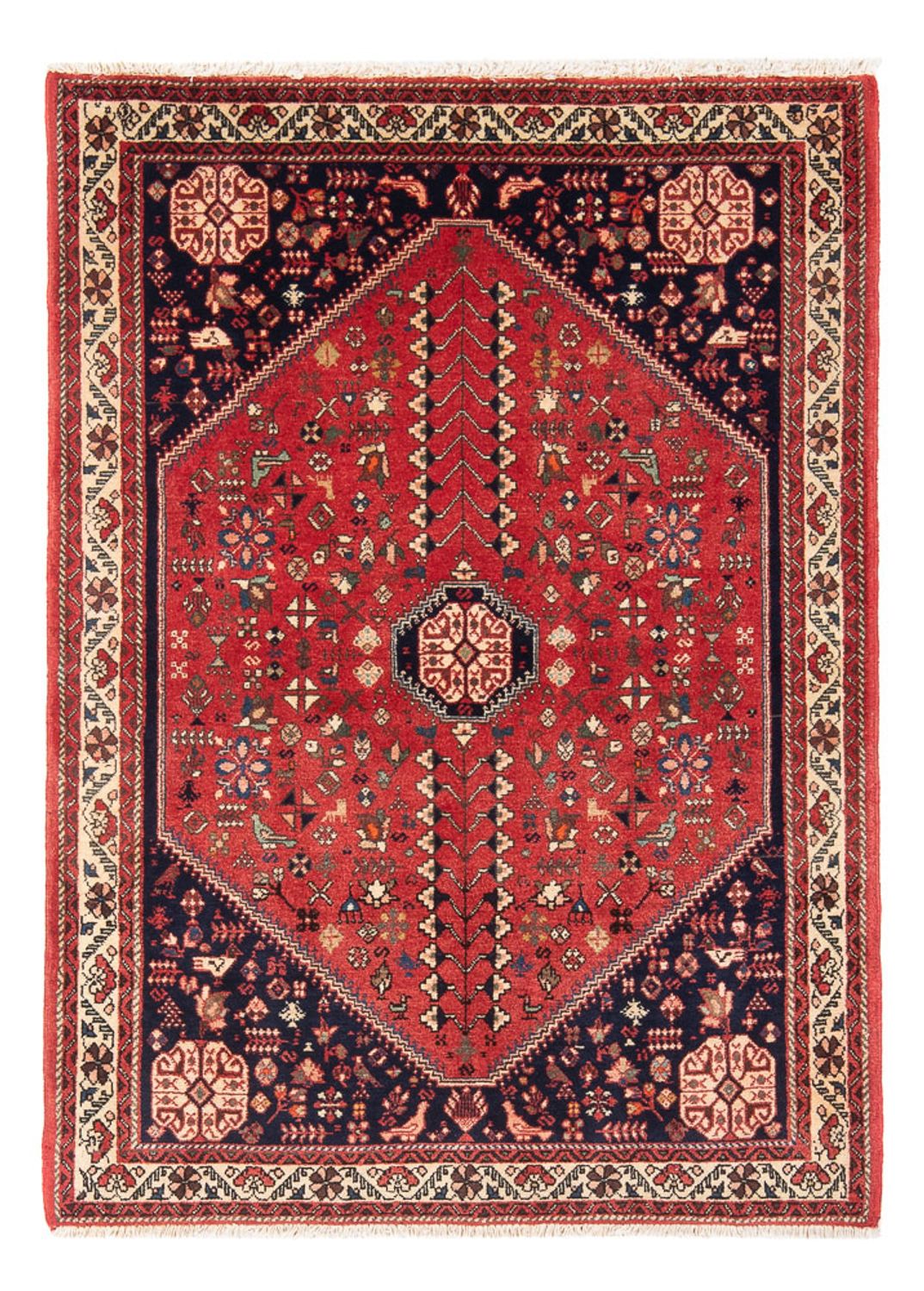 Perser Rug - Nomadic - 147 x 100 cm - red