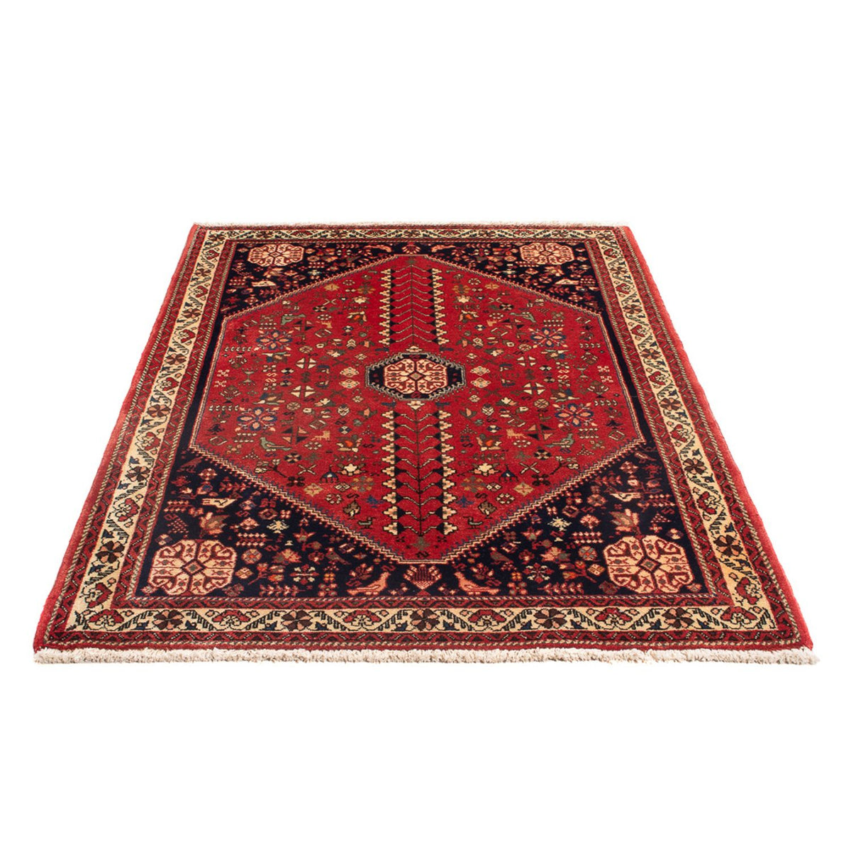 Perser Rug - Nomadic - 147 x 100 cm - red