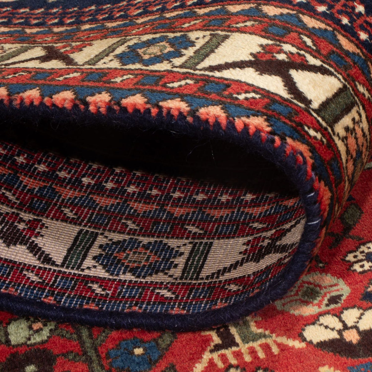 Perser Rug - Nomadic - 154 x 103 cm - red