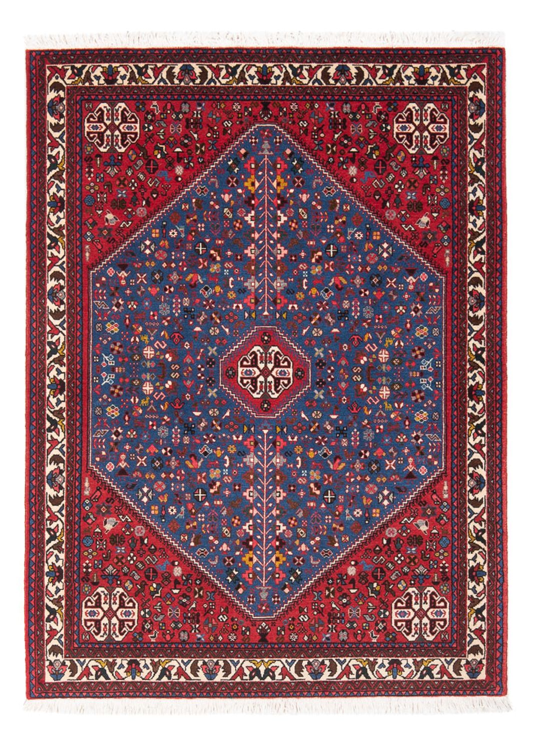 Perser Rug - Nomadic - 155 x 105 cm - blue